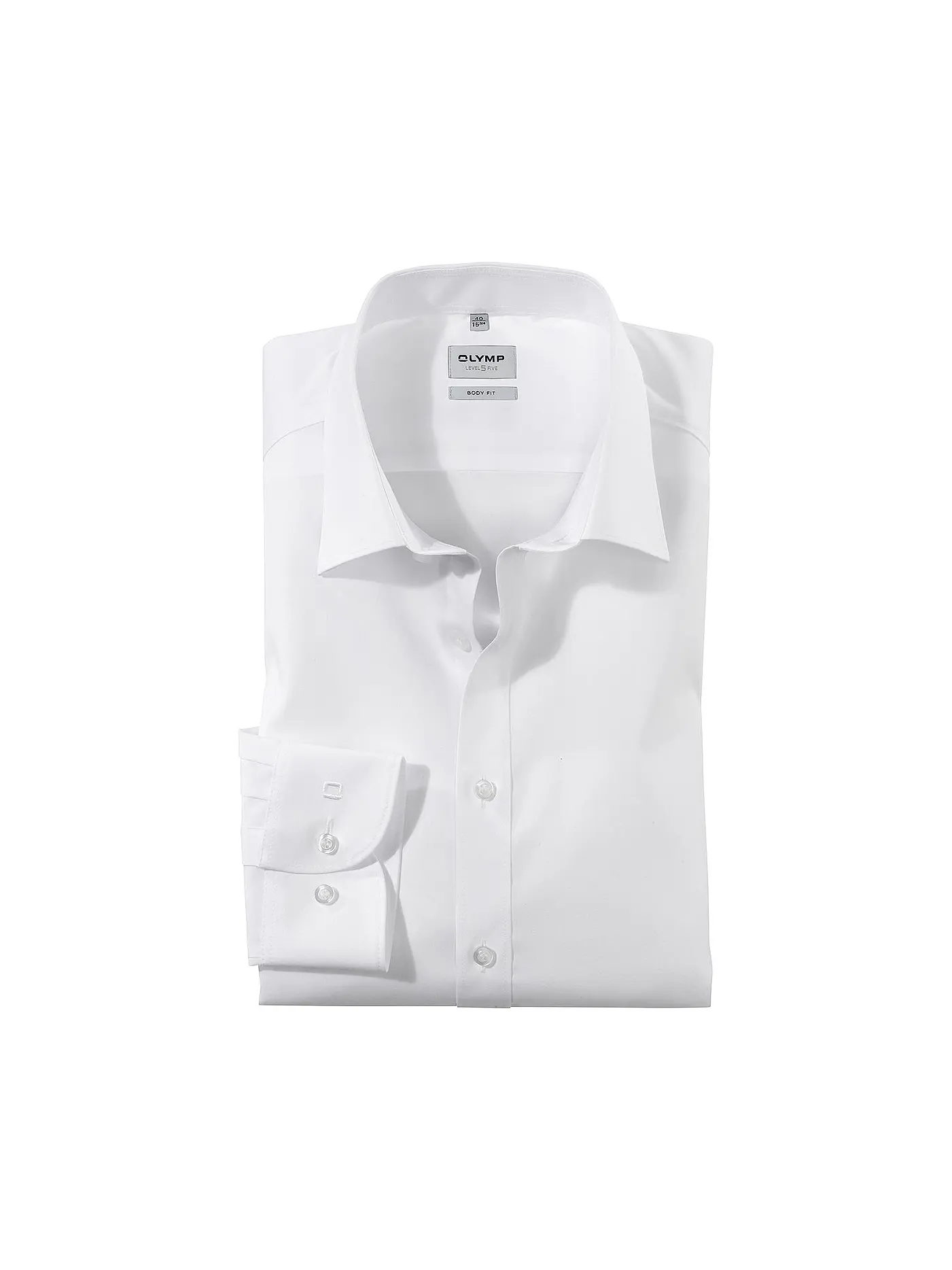 OLYMP LEVEL FIVE | Hemd Body Fit ( extra lange Ärmel ) | weiss